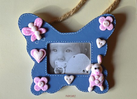 Cadre photo déco chambre bébé